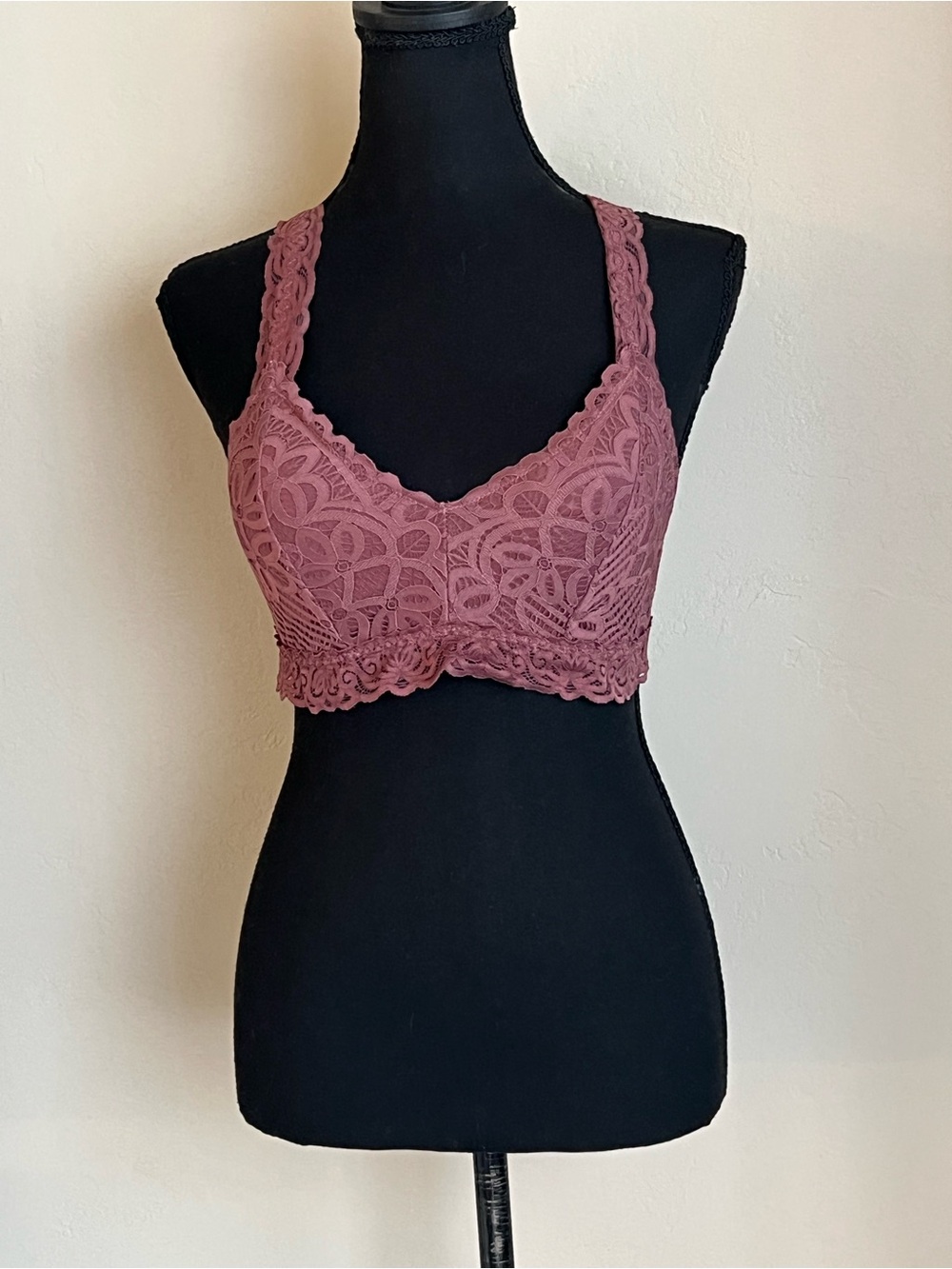 Maurices Lace Bralette in Mauve